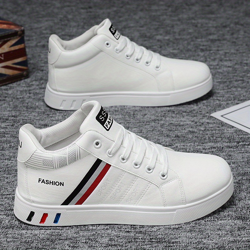 top skateboard shoes plus size men s comfy non slip lace details 0