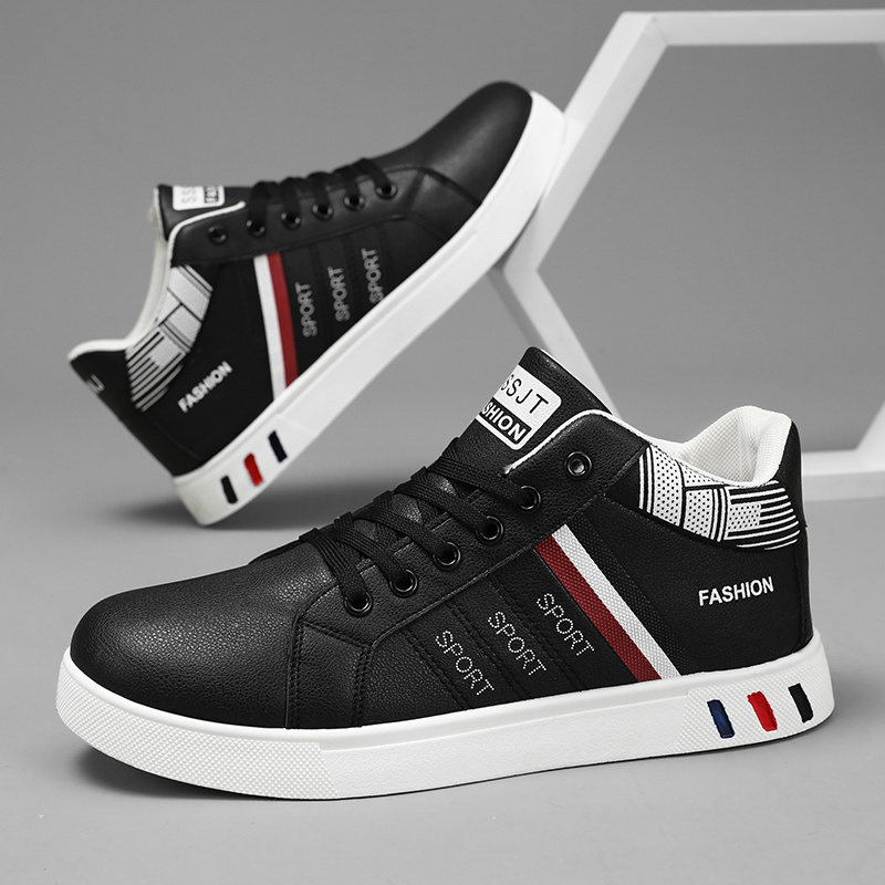 top skateboard shoes plus size men s comfy non slip lace details 5