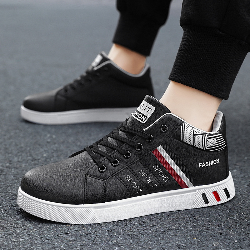 top skateboard shoes plus size men s comfy non slip lace details 7